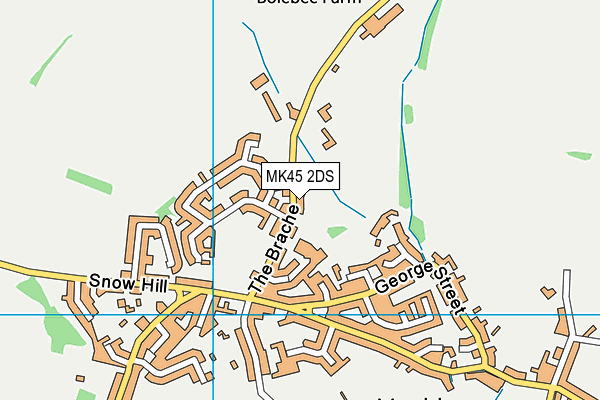 MK45 2DS map - OS VectorMap District (Ordnance Survey) MK45 2DS map - OS VectorMap District (Ordnance Survey)