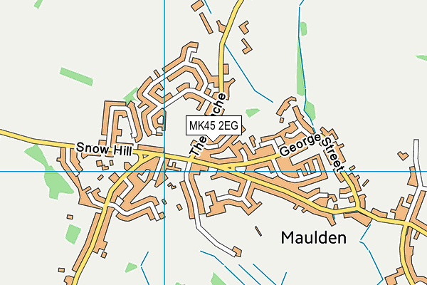 MK45 2EG map - OS VectorMap District (Ordnance Survey) MK45 2EG map - OS VectorMap District (Ordnance Survey)