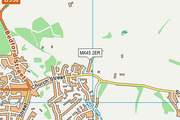 MK45 2ER map - OS VectorMap District (Ordnance Survey) MK45 2ER map - OS VectorMap District (Ordnance Survey)