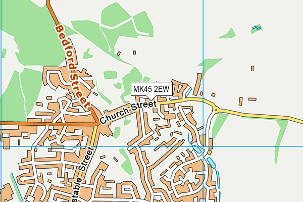 MK45 2EW map - OS VectorMap District (Ordnance Survey) MK45 2EW map - OS VectorMap District (Ordnance Survey)