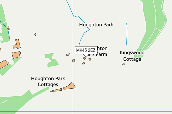 MK45 2EZ map - OS VectorMap District (Ordnance Survey) MK45 2EZ map - OS VectorMap District (Ordnance Survey)