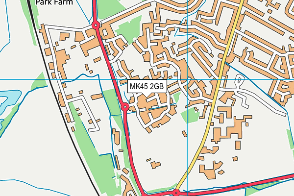 MK45 2GB map - OS VectorMap District (Ordnance Survey) MK45 2GB map - OS VectorMap District (Ordnance Survey)