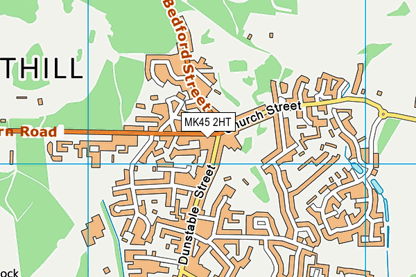 MK45 2HT map - OS VectorMap District (Ordnance Survey) MK45 2HT map - OS VectorMap District (Ordnance Survey)