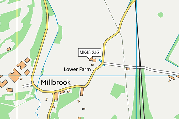 MK45 2JG map - OS VectorMap District (Ordnance Survey) MK45 2JG map - OS VectorMap District (Ordnance Survey)