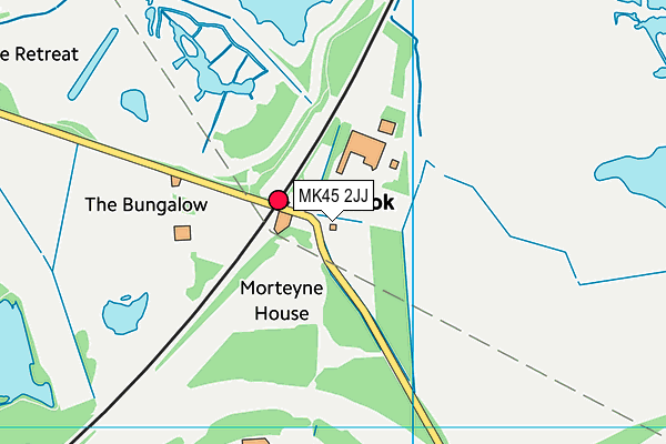 MK45 2JJ map - OS VectorMap District (Ordnance Survey) MK45 2JJ map - OS VectorMap District (Ordnance Survey)
