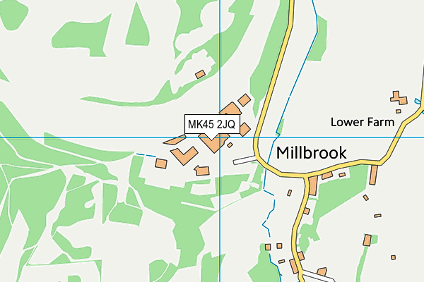 MK45 2JQ map - OS VectorMap District (Ordnance Survey) MK45 2JQ map - OS VectorMap District (Ordnance Survey)