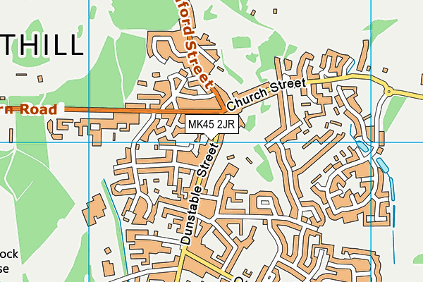 MK45 2JR map - OS VectorMap District (Ordnance Survey) MK45 2JR map - OS VectorMap District (Ordnance Survey)