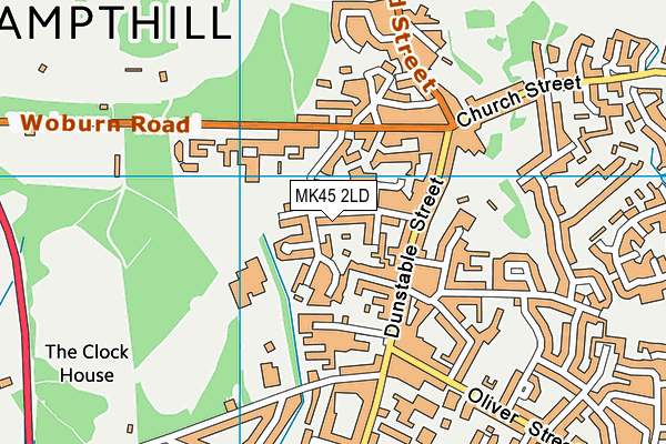 MK45 2LD map - OS VectorMap District (Ordnance Survey) MK45 2LD map - OS VectorMap District (Ordnance Survey)