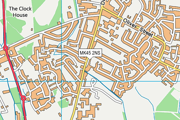 MK45 2NS map - OS VectorMap District (Ordnance Survey) MK45 2NS map - OS VectorMap District (Ordnance Survey)