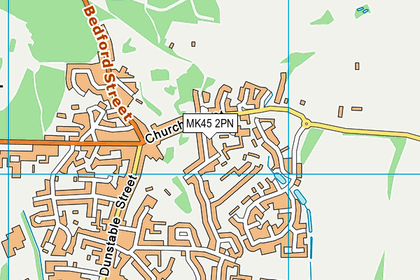 MK45 2PN map - OS VectorMap District (Ordnance Survey) MK45 2PN map - OS VectorMap District (Ordnance Survey)