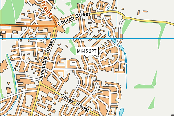 MK45 2PT map - OS VectorMap District (Ordnance Survey) MK45 2PT map - OS VectorMap District (Ordnance Survey)