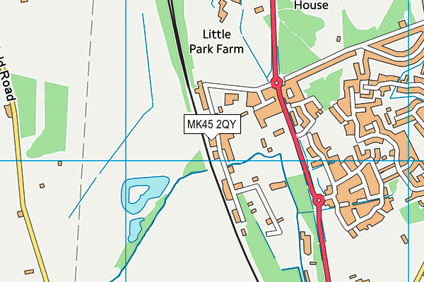 MK45 2QY map - OS VectorMap District (Ordnance Survey) MK45 2QY map - OS VectorMap District (Ordnance Survey)