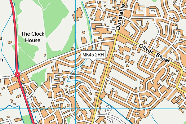 MK45 2RH map - OS VectorMap District (Ordnance Survey) MK45 2RH map - OS VectorMap District (Ordnance Survey)