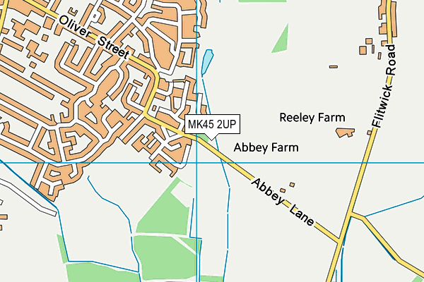 MK45 2UP map - OS VectorMap District (Ordnance Survey) MK45 2UP map - OS VectorMap District (Ordnance Survey)