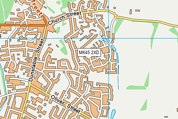 MK45 2XD map - OS VectorMap District (Ordnance Survey) MK45 2XD map - OS VectorMap District (Ordnance Survey)