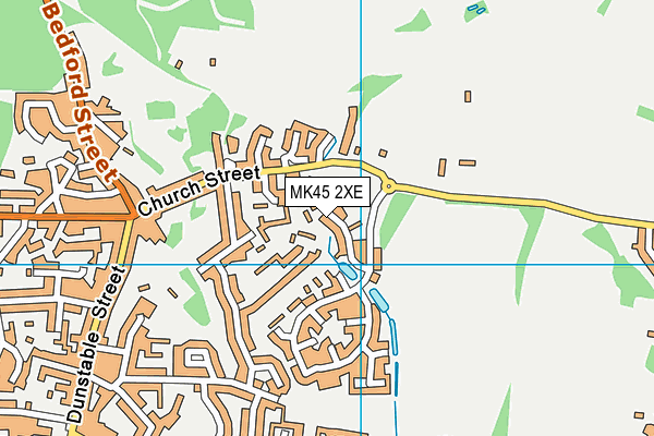 MK45 2XE map - OS VectorMap District (Ordnance Survey) MK45 2XE map - OS VectorMap District (Ordnance Survey)