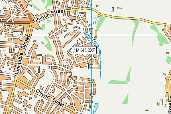MK45 2XF map - OS VectorMap District (Ordnance Survey) MK45 2XF map - OS VectorMap District (Ordnance Survey)