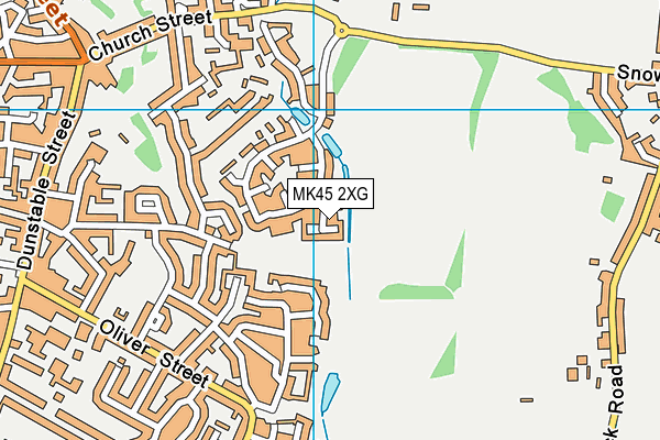 MK45 2XG map - OS VectorMap District (Ordnance Survey) MK45 2XG map - OS VectorMap District (Ordnance Survey)