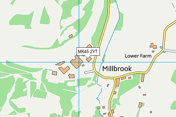 MK45 2YT map - OS VectorMap District (Ordnance Survey) MK45 2YT map - OS VectorMap District (Ordnance Survey)