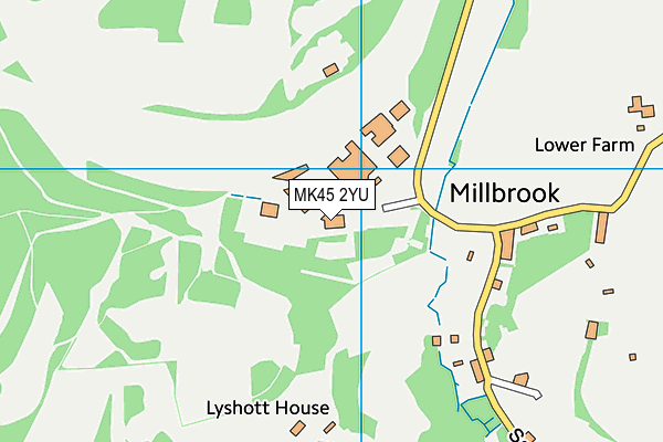 MK45 2YU map - OS VectorMap District (Ordnance Survey) MK45 2YU map - OS VectorMap District (Ordnance Survey)