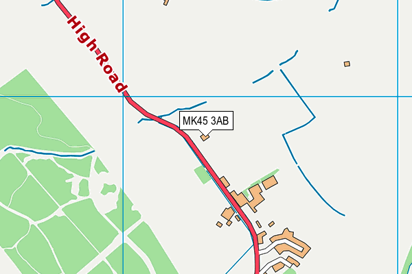MK45 3AB map - OS VectorMap District (Ordnance Survey) MK45 3AB map - OS VectorMap District (Ordnance Survey)