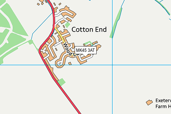 MK45 3AT map - OS VectorMap District (Ordnance Survey) MK45 3AT map - OS VectorMap District (Ordnance Survey)