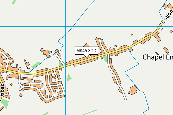 MK45 3DD map - OS VectorMap District (Ordnance Survey) MK45 3DD map - OS VectorMap District (Ordnance Survey)