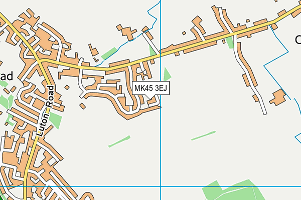 MK45 3EJ map - OS VectorMap District (Ordnance Survey) MK45 3EJ map - OS VectorMap District (Ordnance Survey)