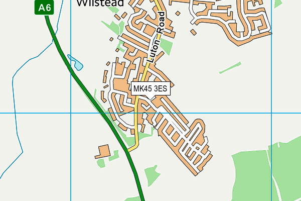 MK45 3ES map - OS VectorMap District (Ordnance Survey) MK45 3ES map - OS VectorMap District (Ordnance Survey)