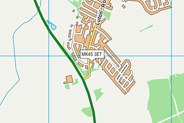 MK45 3ET map - OS VectorMap District (Ordnance Survey) MK45 3ET map - OS VectorMap District (Ordnance Survey)