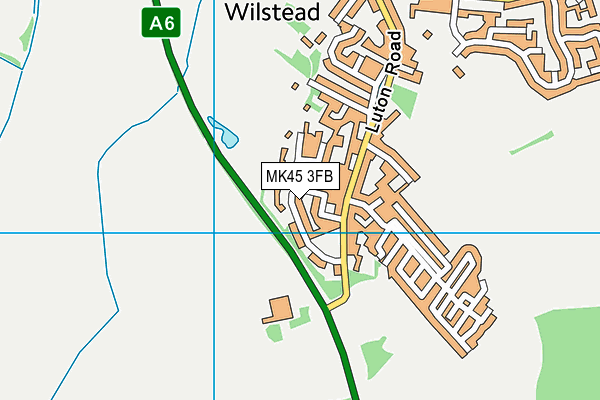 MK45 3FB map - OS VectorMap District (Ordnance Survey) MK45 3FB map - OS VectorMap District (Ordnance Survey)