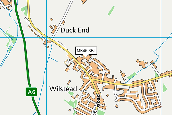 MK45 3FJ map - OS VectorMap District (Ordnance Survey) MK45 3FJ map - OS VectorMap District (Ordnance Survey)