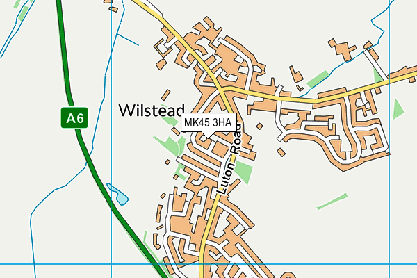 MK45 3HA map - OS VectorMap District (Ordnance Survey) MK45 3HA map - OS VectorMap District (Ordnance Survey)