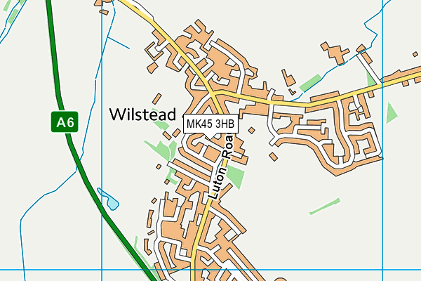 MK45 3HB map - OS VectorMap District (Ordnance Survey) MK45 3HB map - OS VectorMap District (Ordnance Survey)