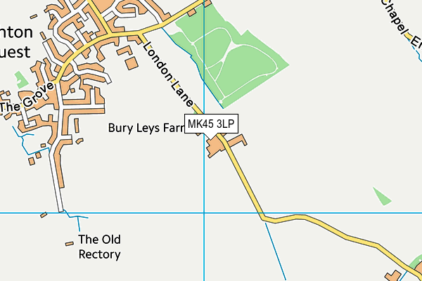 MK45 3LP map - OS VectorMap District (Ordnance Survey) MK45 3LP map - OS VectorMap District (Ordnance Survey)