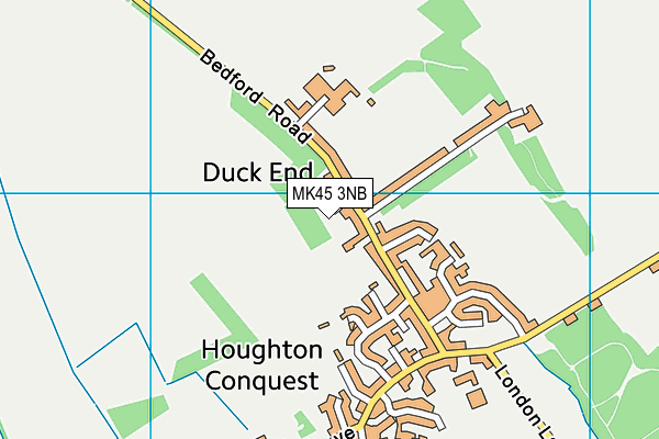 MK45 3NB map - OS VectorMap District (Ordnance Survey) MK45 3NB map - OS VectorMap District (Ordnance Survey)