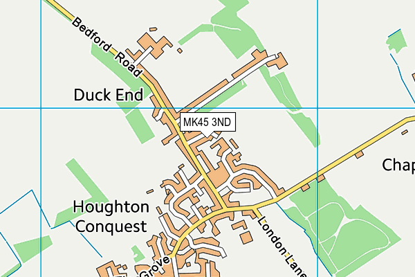 MK45 3ND map - OS VectorMap District (Ordnance Survey) MK45 3ND map - OS VectorMap District (Ordnance Survey)