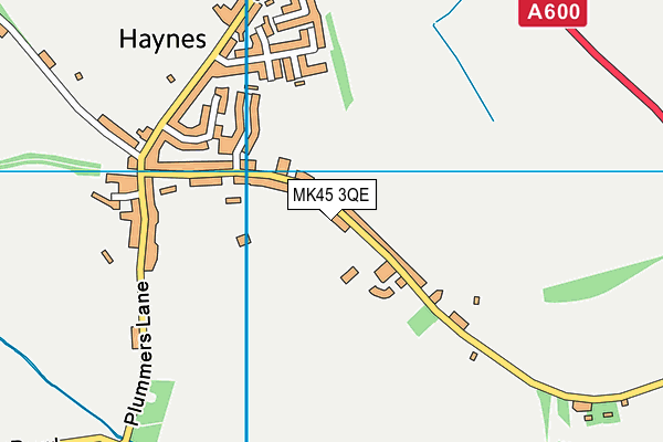 MK45 3QE map - OS VectorMap District (Ordnance Survey) MK45 3QE map - OS VectorMap District (Ordnance Survey)