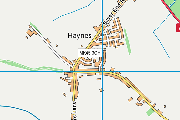 MK45 3QH map - OS VectorMap District (Ordnance Survey) MK45 3QH map - OS VectorMap District (Ordnance Survey)