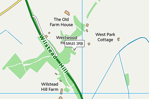MK45 3RB map - OS VectorMap District (Ordnance Survey) MK45 3RB map - OS VectorMap District (Ordnance Survey)