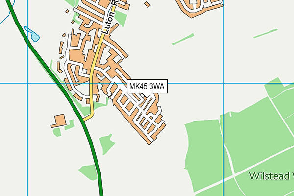 MK45 3WA map - OS VectorMap District (Ordnance Survey) MK45 3WA map - OS VectorMap District (Ordnance Survey)