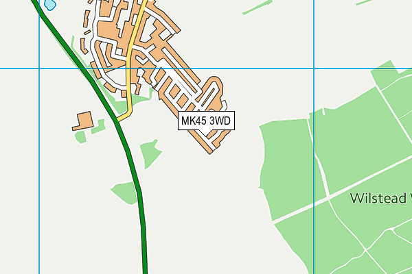 MK45 3WD map - OS VectorMap District (Ordnance Survey) MK45 3WD map - OS VectorMap District (Ordnance Survey)