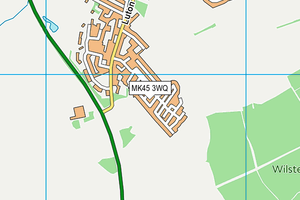 MK45 3WQ map - OS VectorMap District (Ordnance Survey) MK45 3WQ map - OS VectorMap District (Ordnance Survey)
