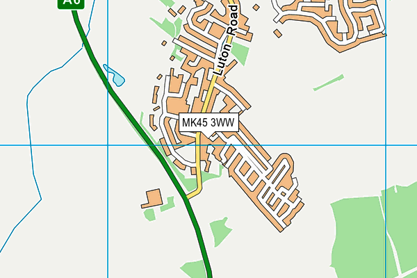 MK45 3WW map - OS VectorMap District (Ordnance Survey) MK45 3WW map - OS VectorMap District (Ordnance Survey)