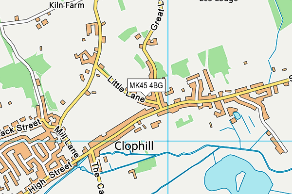 MK45 4BG map - OS VectorMap District (Ordnance Survey) MK45 4BG map - OS VectorMap District (Ordnance Survey)