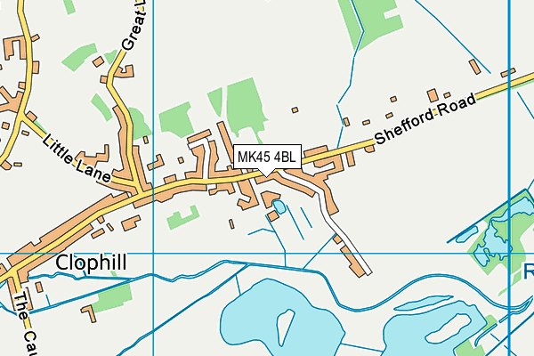 MK45 4BL map - OS VectorMap District (Ordnance Survey) MK45 4BL map - OS VectorMap District (Ordnance Survey)