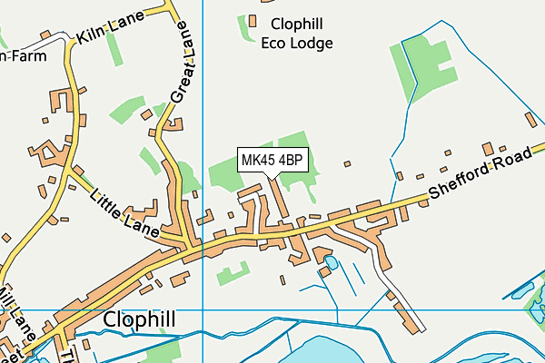 MK45 4BP map - OS VectorMap District (Ordnance Survey) MK45 4BP map - OS VectorMap District (Ordnance Survey)