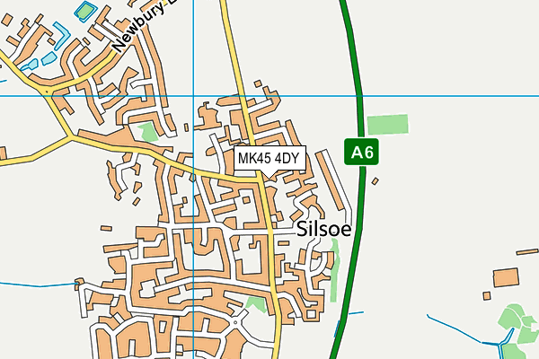 MK45 4DY map - OS VectorMap District (Ordnance Survey) MK45 4DY map - OS VectorMap District (Ordnance Survey)