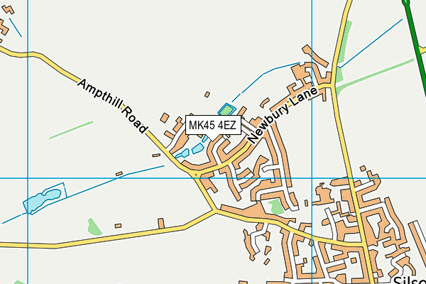 MK45 4EZ map - OS VectorMap District (Ordnance Survey) MK45 4EZ map - OS VectorMap District (Ordnance Survey)