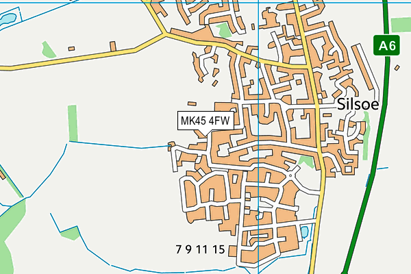MK45 4FW map - OS VectorMap District (Ordnance Survey) MK45 4FW map - OS VectorMap District (Ordnance Survey)